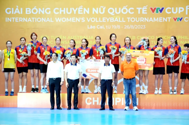 Tuyển bóng chuyền nữ Việt Nam là đội giàu thành tích nhất trong lịch sử VTV Cup.