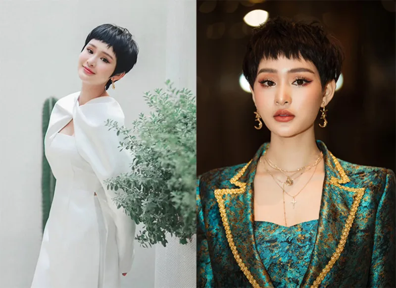 Hiền Hồ từng tạo dấu ấn với kiểu tóc ngắn, giọng hát ballad và hình ảnh MV giàu cảm xúc.
