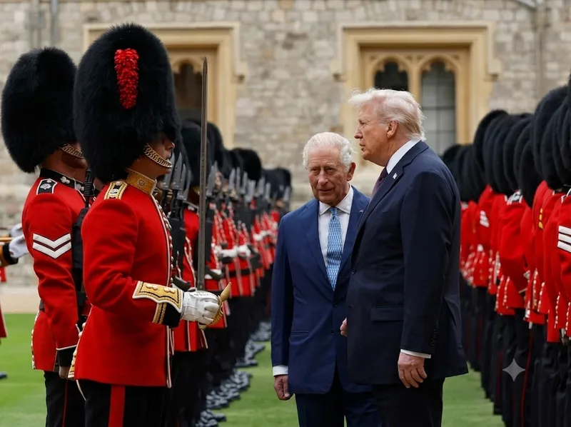 Lễ đổi gác cung điện Buckingham thu hút đông đảo du khách