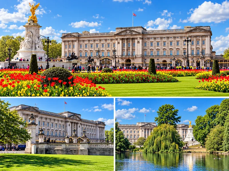 Cung điện Buckingham nằm tại Westminster, trung tâm thủ đô London