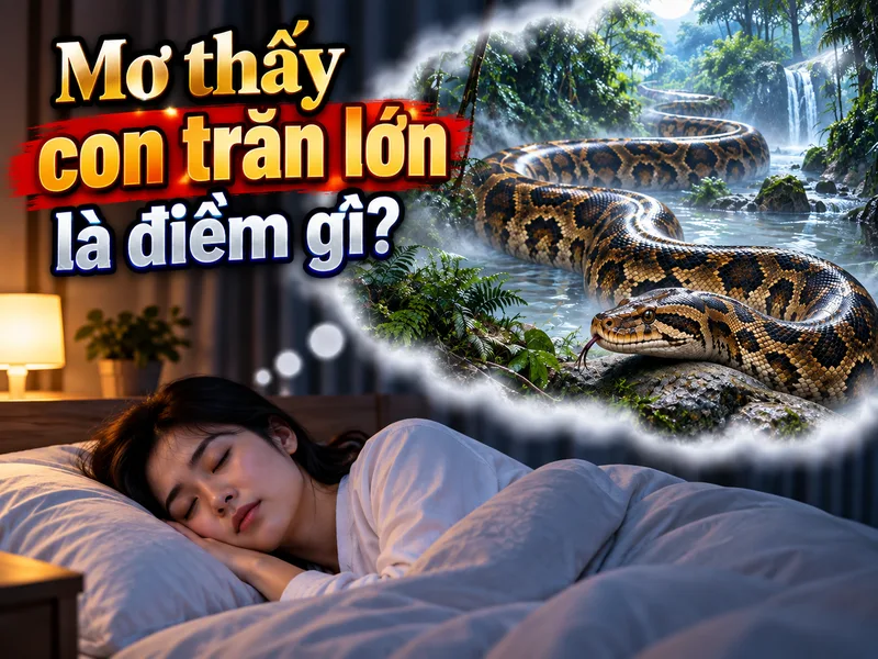 Giấc mơ thấy trăn không phải bằng chứng chắc chắn về điềm báo