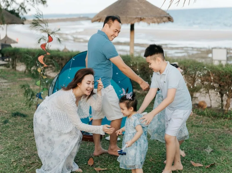 Vy Oanh dành nhiều thời gian cho gia đình sau khi kết hôn